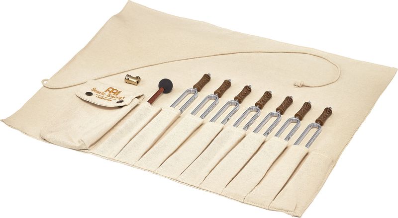 Meinl TF-SET-CHA-R Tuning Fork Rollup Chakra Set