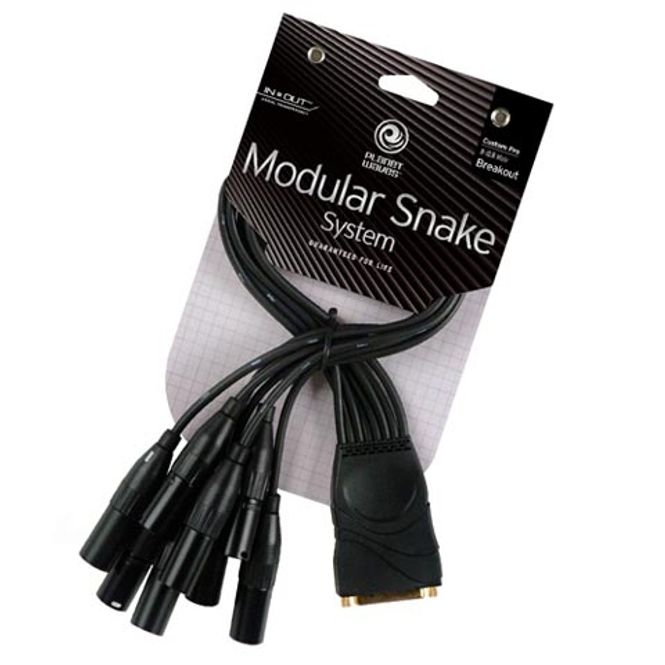 Hovedbilde D'Addario PW-XLRMB-01 Breakoutkabel XLR 8st hane