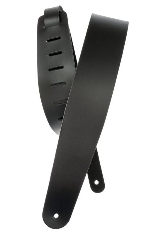 D'Addario 25L00-DX Axelband svart läder 64 mm Läder-Classic Black