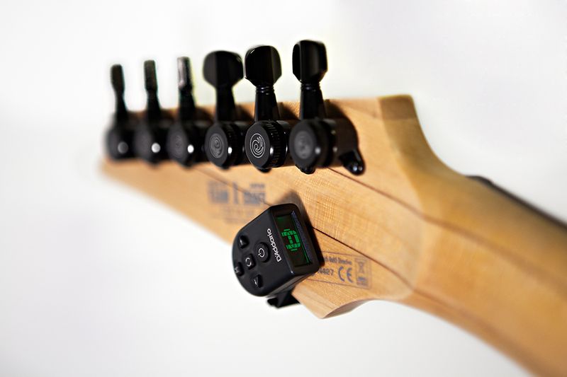 D'Addario PW-CT-12TP NS Micro Headstock Tuner-Twin Pack