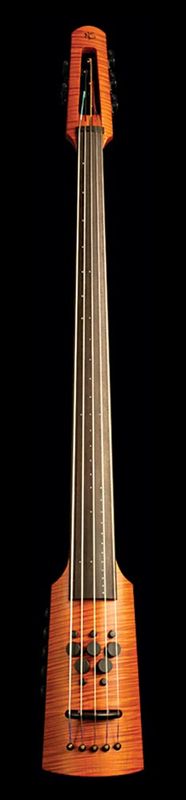 NS Design CR5M-DB-AS NS Electric Upright Bass 5-str, Amber Stained