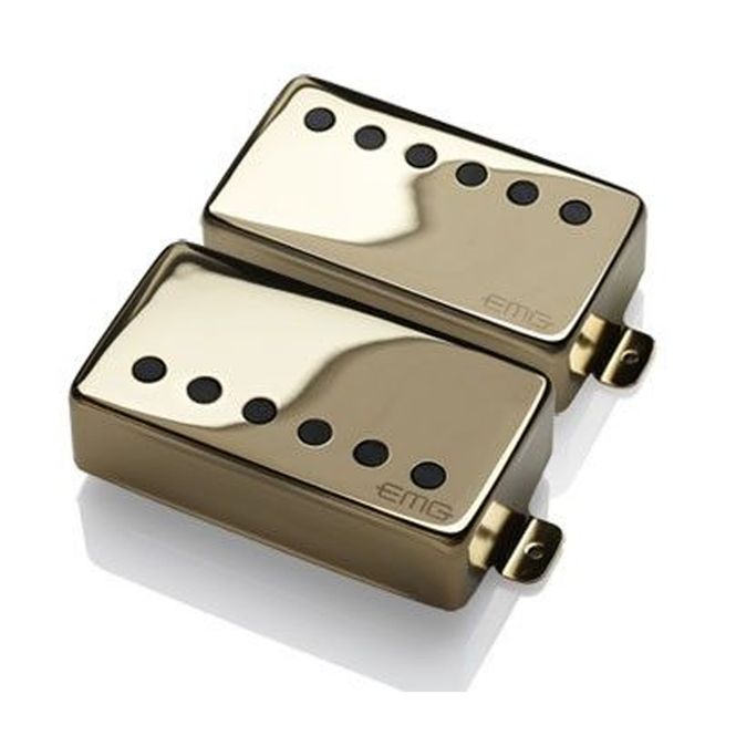 Hovedbilde Emg 57/66-SET-G Pickup set Humbucker aktiv Gold