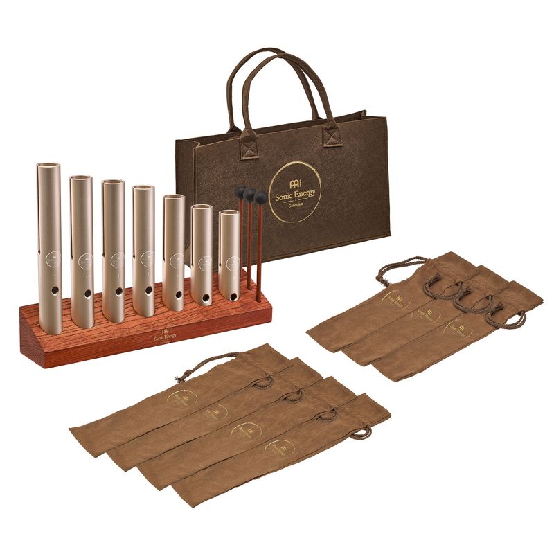 Meinl WWTSETCHA Wah-Wah Tube Chakra Set, 7 Pcs.