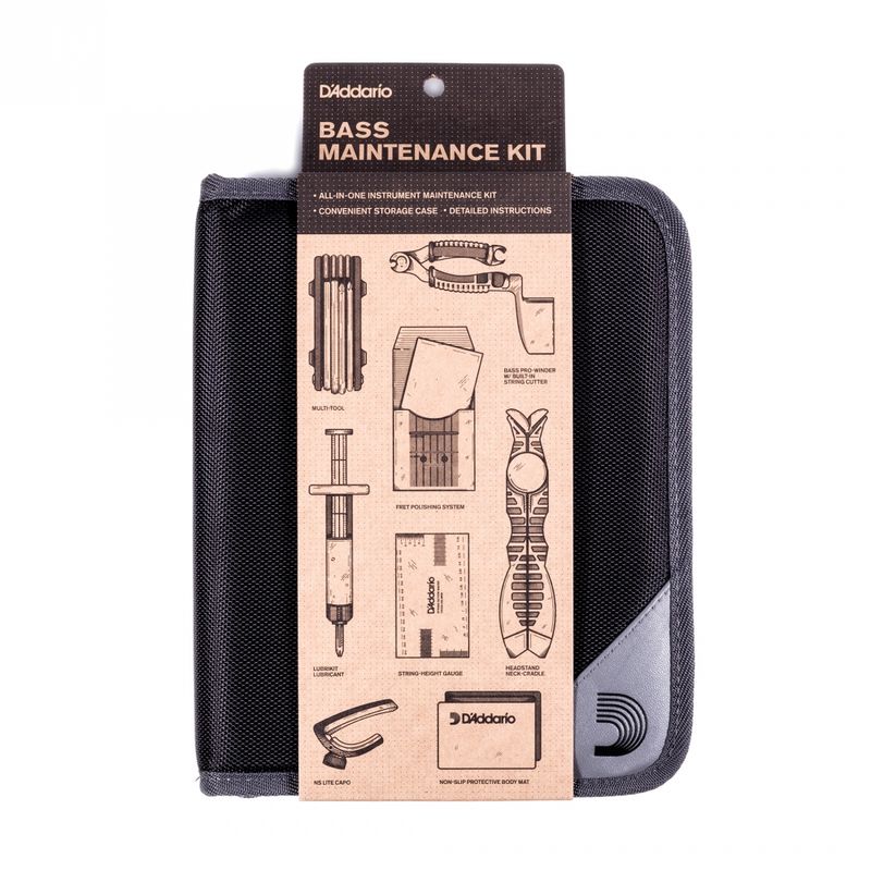 D'Addario PW-EBMK-01 PW Premium Bass Maintenance Kit