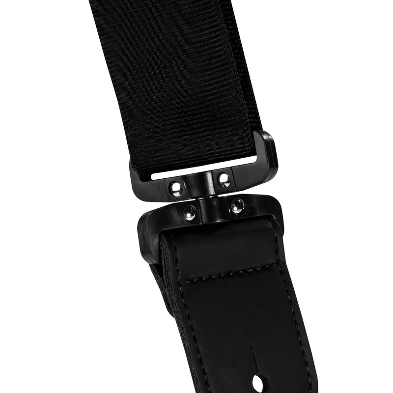 D'Addario 50JSSV18 Axelband Satriani 50 mm Woven Swivel -Black