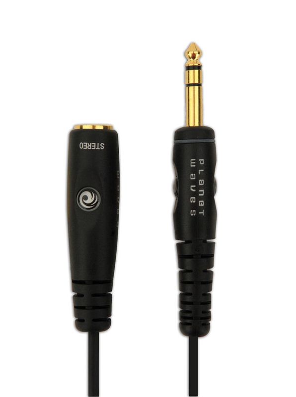 D'Addario PW-EXT-HD-20 Hörlurskabel Custom Extension 6 m.