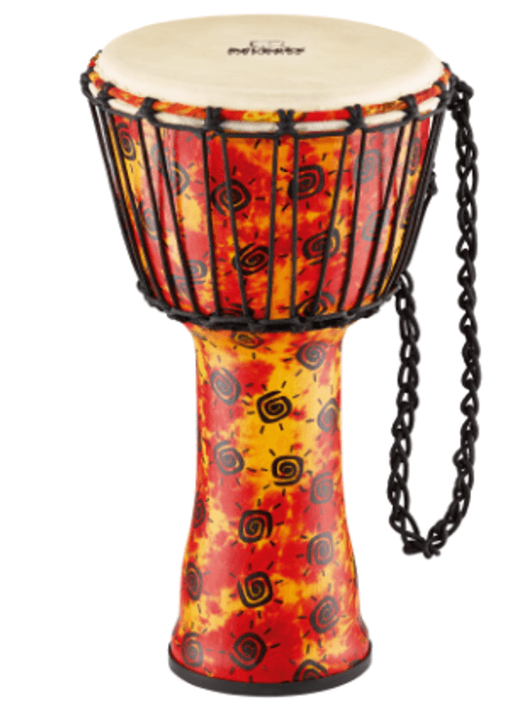 Nino NINO-PDJ1-S-G Plastic Djembe 8'', Goat Head