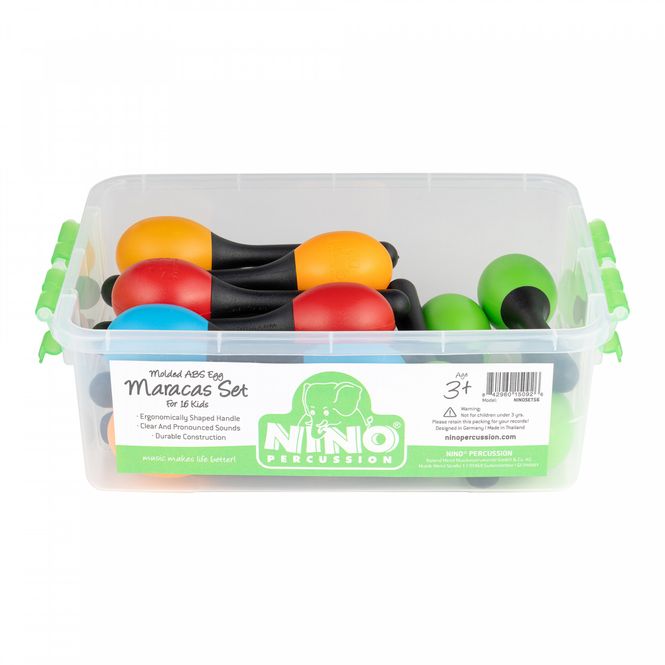 Hovedbilde Nino NINOSET56 NINO Maracas Shaker Set, small. 16 ...