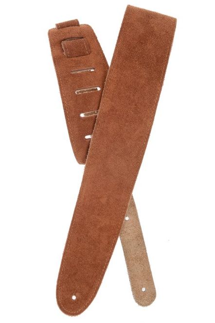Hovedbilde D'Addario 25SS02-DX Axelband Suede läder 64 mm Läder-Honey