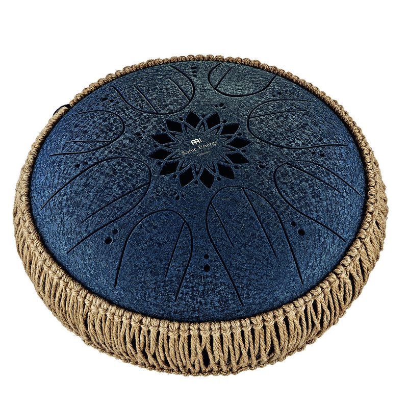Meinl MOSTD2NB Medium Octave Steel Tongue Drum, C Minor, Navy Blue