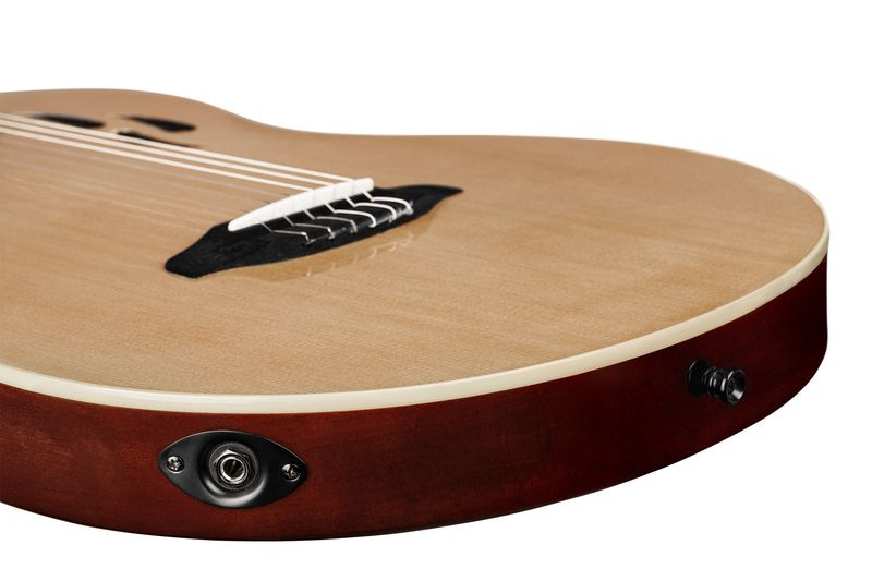 Ortega RTPSTD-NAT-L Nylonstr. gitar med mik, Thin, Slim neck, Left