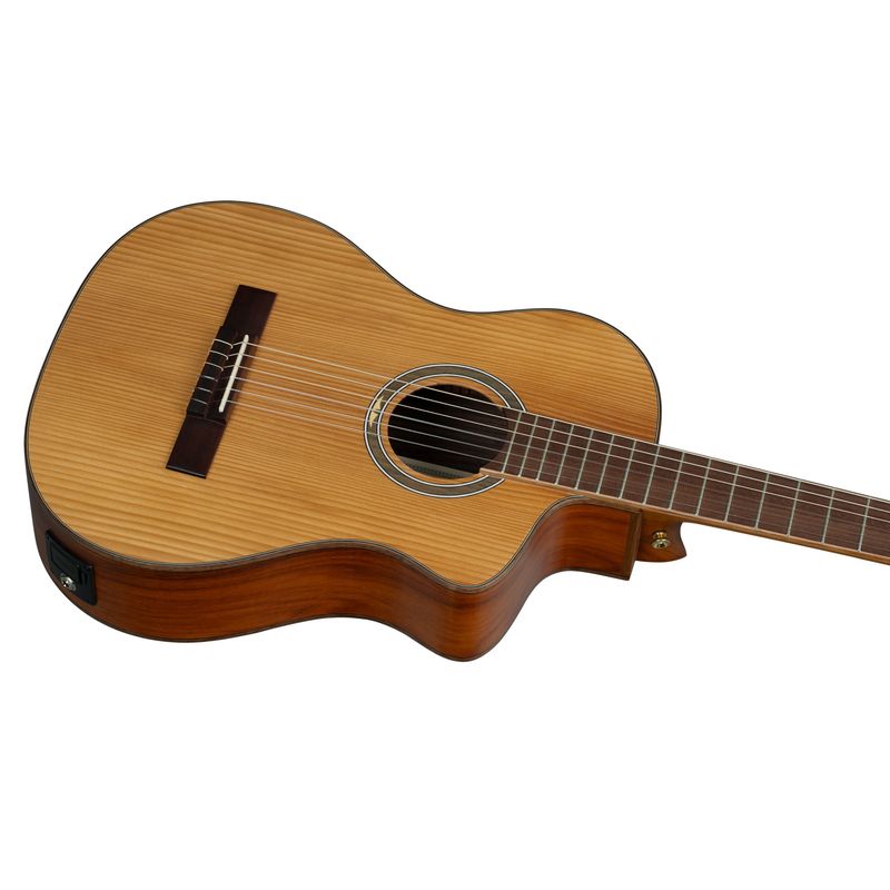 Ortega RCE23RO Klassisk gitar m/mik, Short scale, Slim neck, Thermo Series
