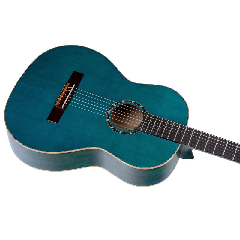 Ortega R121SNOC Klassisk gitar 4/4 Size, Slim neck, Ocean Blue