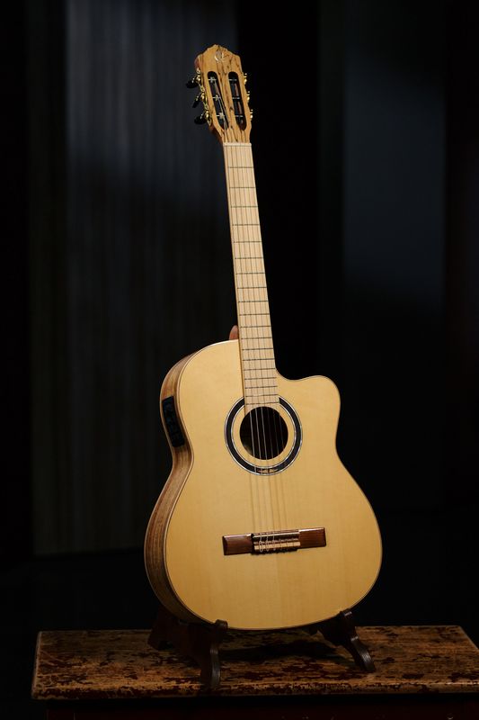 Ortega TZSM-3 Klassisk gitar 4/4 m.bag, T. Zwijsen Signature