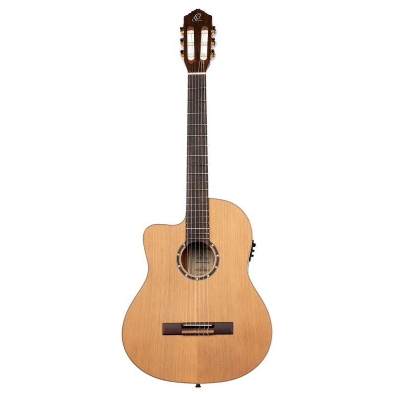 Ortega RCE131SN-L Klassisk gitar 4/4 Size, med mik, Slim neck, Left
