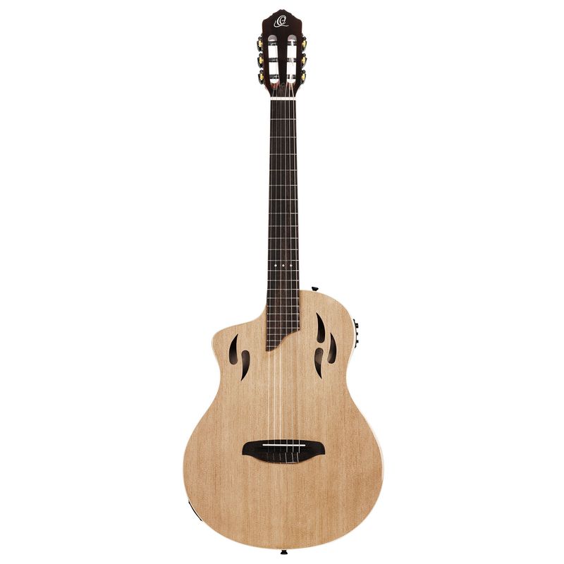Ortega RTPSTD-NAT-L Nylonstr. gitar med mik, Thin, Slim neck, Left