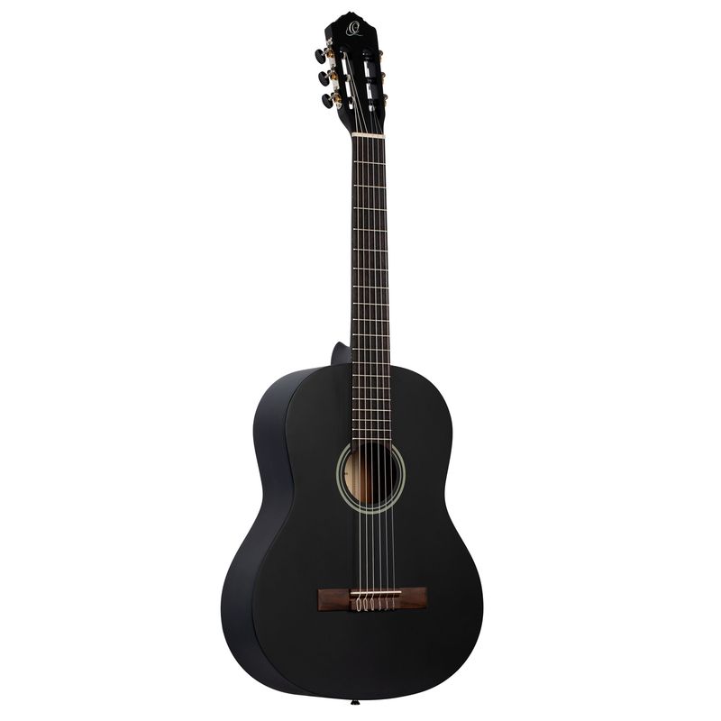 Ortega RST5MBK Klassisk gitar 4/4 Size, Satin Black finish