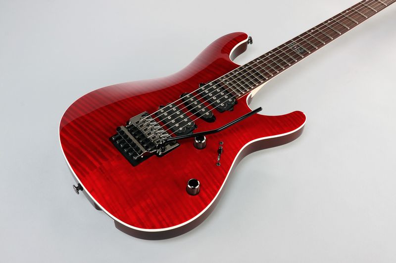 Ibanez KIKO100-TRR Elgitar med hardcase, Prestige Kiko Loureiro Signatur