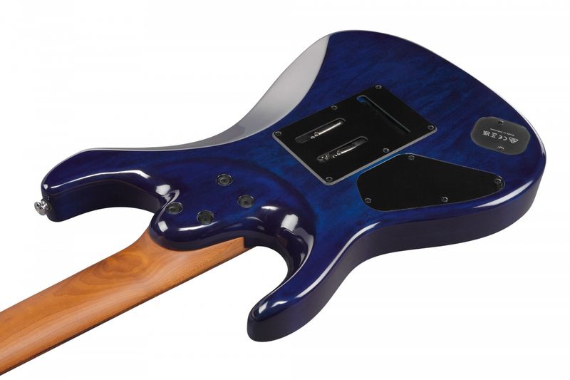 Ibanez AZ427P2QM-TUB Elgitar med gigbag, Premium AZ 7-str.