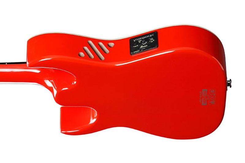 Ibanez URGT100-SUR Ibanez Tenor Ukulele m/mik, bag  RG style, Red