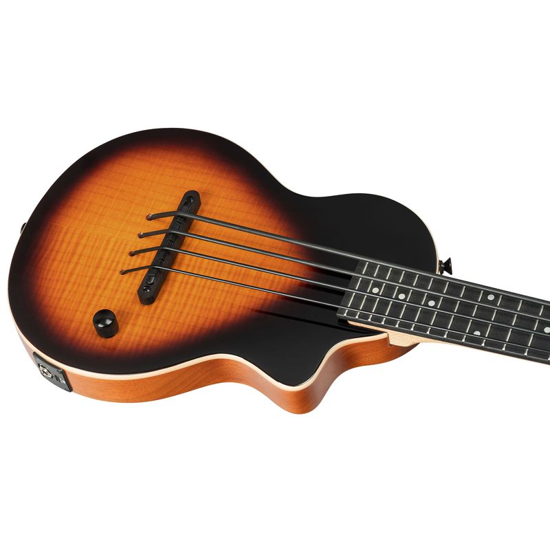 Ortega NEO-BS-TSB Ukulele bas med mik,  Solid body