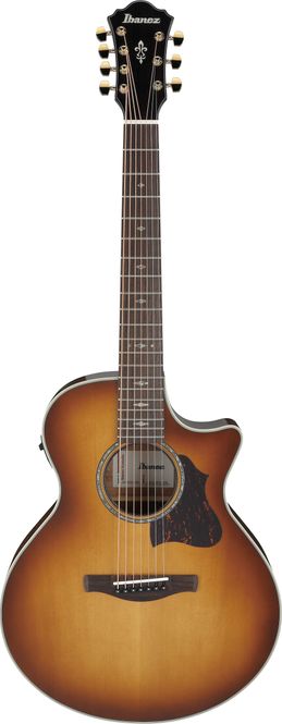 Hovedbilde Ibanez AE3007FMH-TBH Western gitar m/mik, 7-string