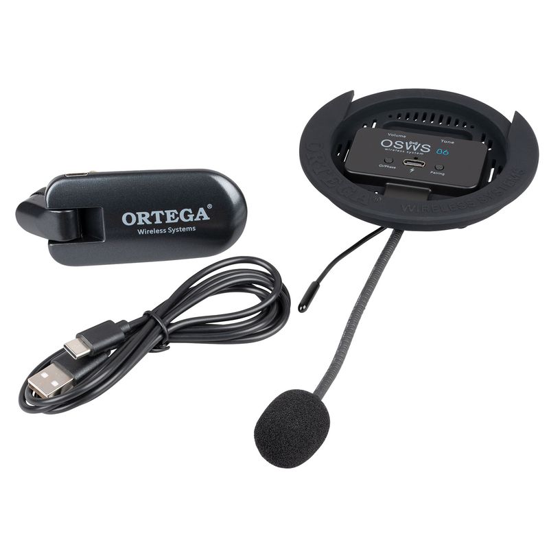 Ortega OSWS86 Digital wireless system, Classic guitar