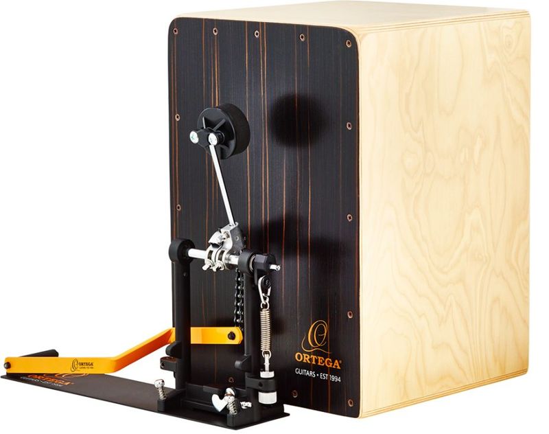 Ortega OSTBCJ-BU Stomp Box Cajon Bundle