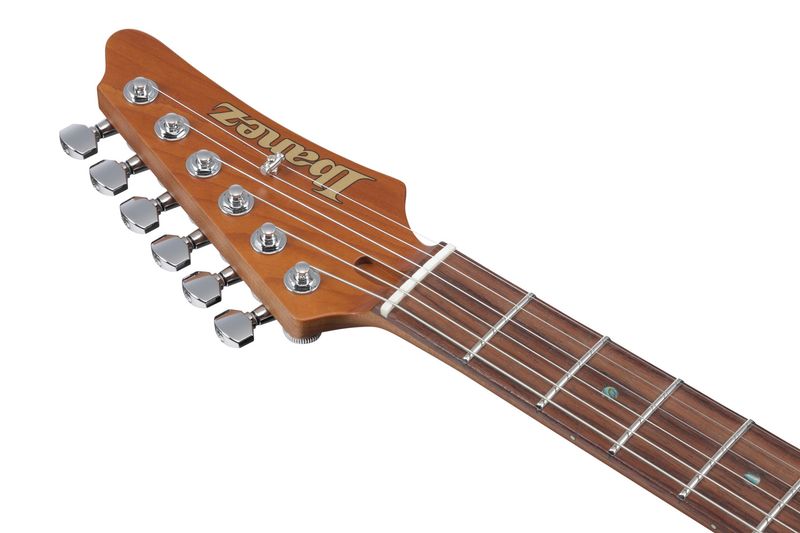 Ibanez LM1-LWH Elgitar med hardcase, AZ Luca Mantovanelli Signatur