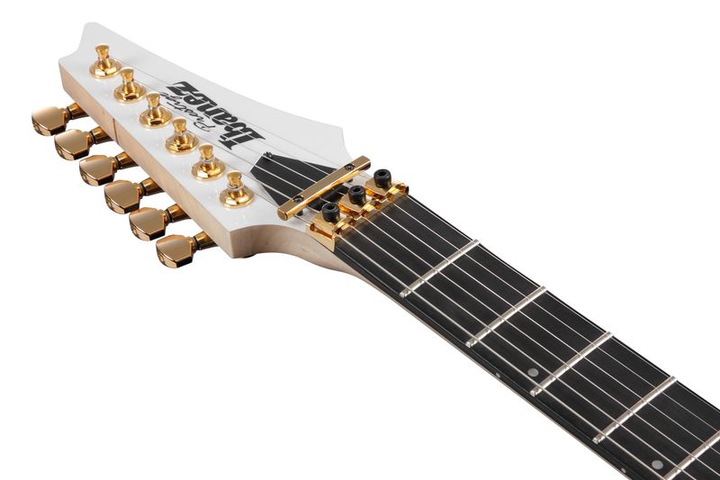 Ibanez RGA622XH-WH Elgitar med hardcase, 27-fret Prestige Axe Design Lab