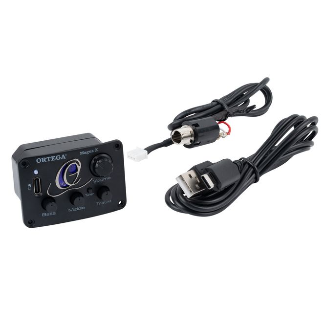 Hovedbilde Ortega MAGUSX/U Ukulele side-mount preamp system, ...