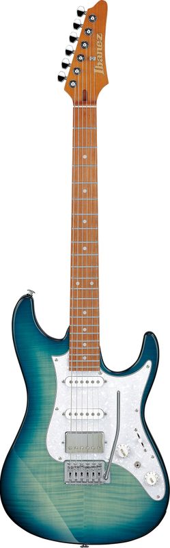Ibanez AZ22S1F-TXB Elgitar AZ Standard, Transparent Turquoise Burst