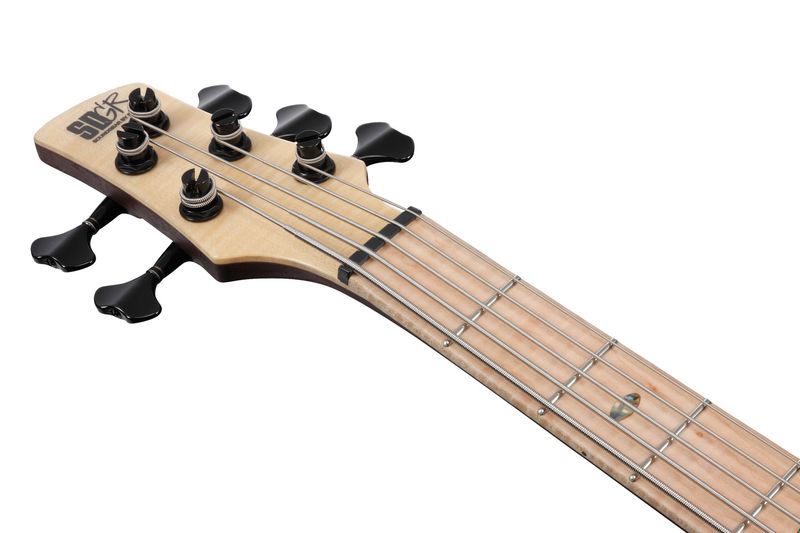 Ibanez SR5FMDX2-NTL Elbas med gigbag, Premium 5-str.