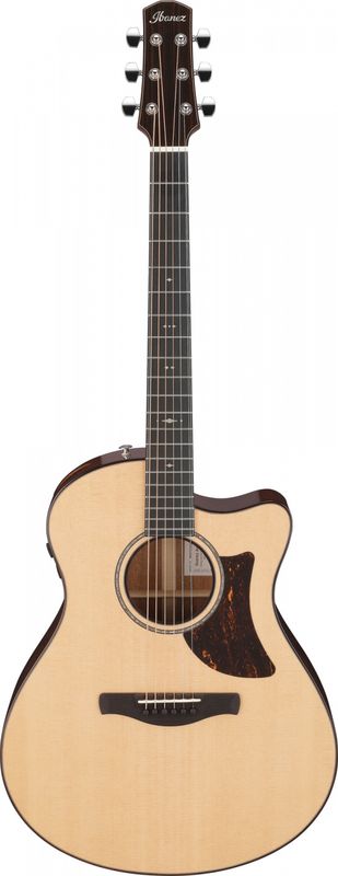 Ibanez AAM700CE-NT Western gitar m.mik, cutaway & case, Advanced Auditorium