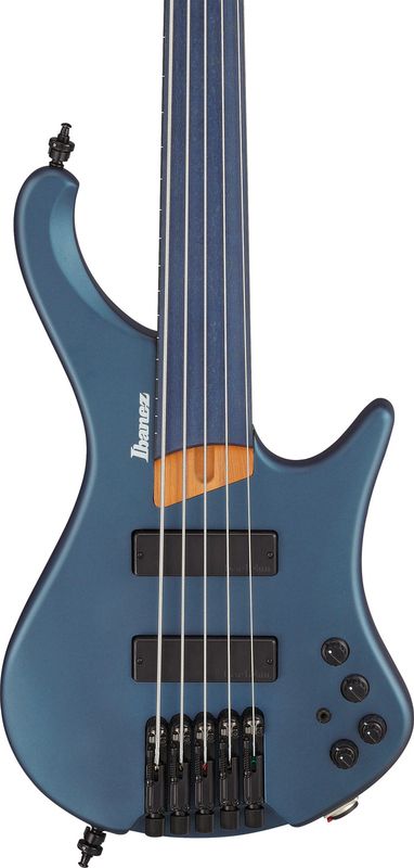 Ibanez EHB1005F-AOM Elbas med gigbag, Headless 5-str. Fretless