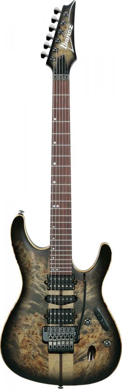 Ibanez S1070PBZ-CKB Elgitar med gigbag, Premium