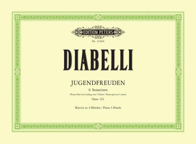 Hovedbilde Anton Diabelli - Jugendfreuden Opus 163