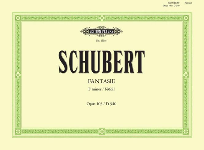 Hovedbilde Franz Schubert - Fantasie In F Minor Op.103