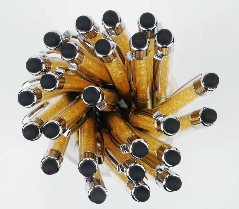 Stylus pen g-clef gold/crystal