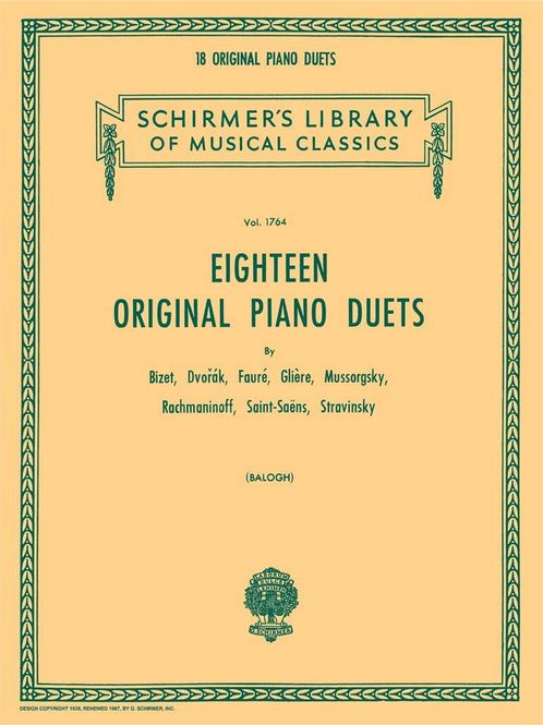 Hovedbilde 18 Original Piano Duets