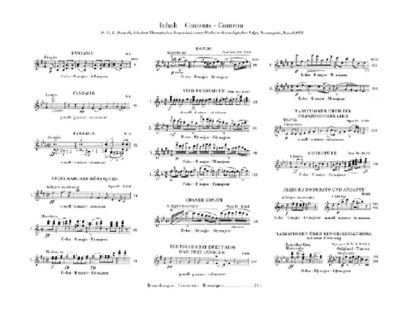 Franz Schubert - Werke Fur Klavier Zu Vier Handen - Band I