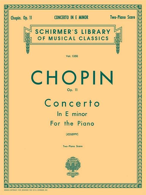 Hovedbilde Frédéric Chopin - Concerto No. 1 in E Minor, Op. 11