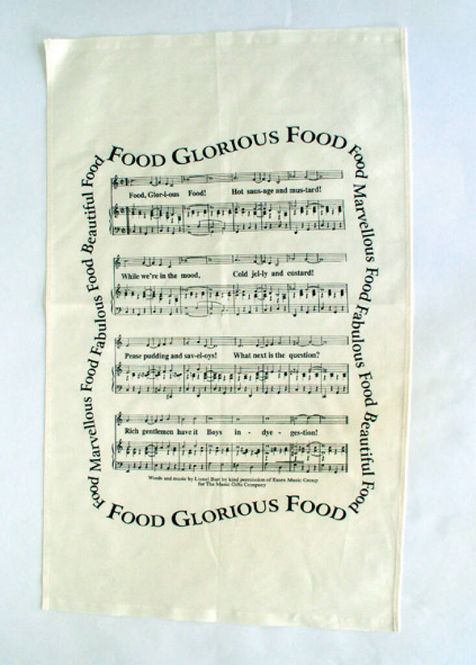 Hovedbilde Tea Towel Food Glorious Food