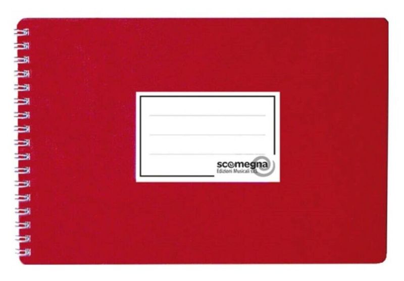 Contenitori BandaCopertina cartoncino presspan Notemappe Rød