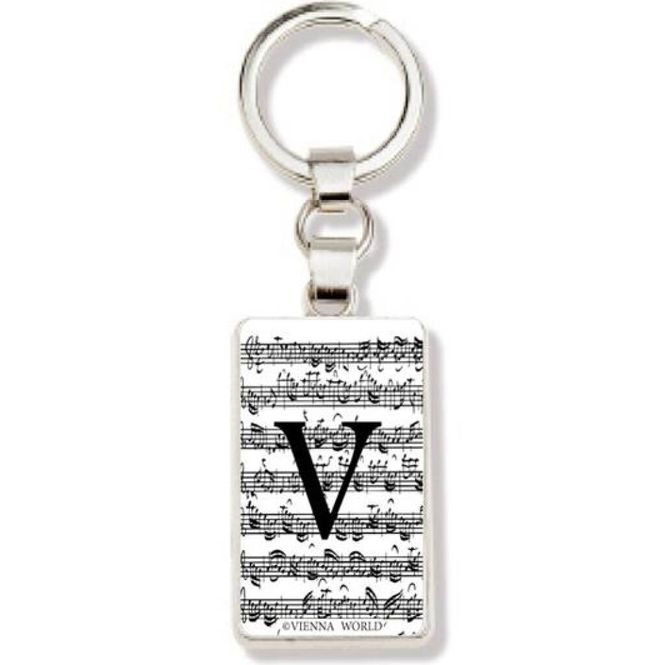 Hovedbilde Letter Keyring - V