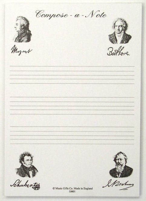 Hovedbilde Compose a Note Notepad
