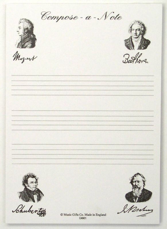 Compose a Note Notepad