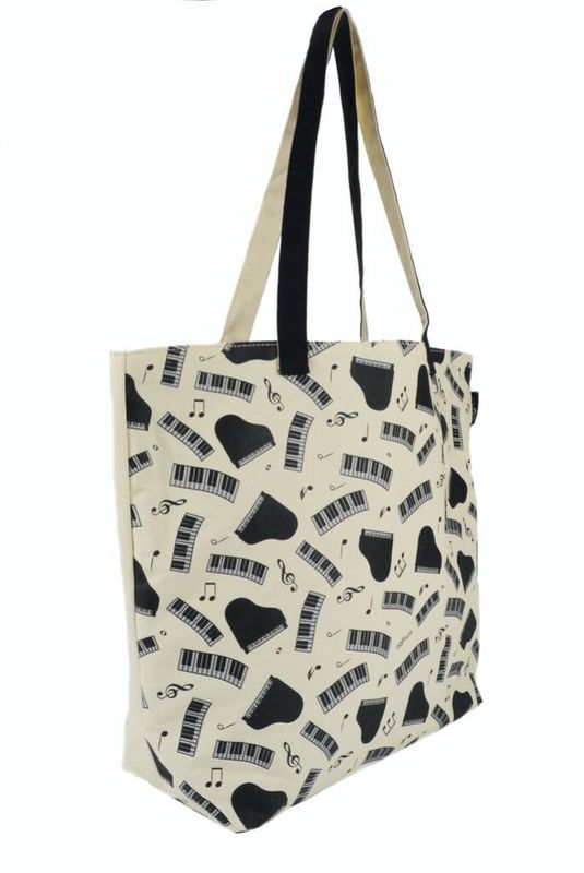 City Shopper piano & keys black/silver