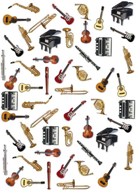 Hovedbilde Wrapping Paper - Instruments