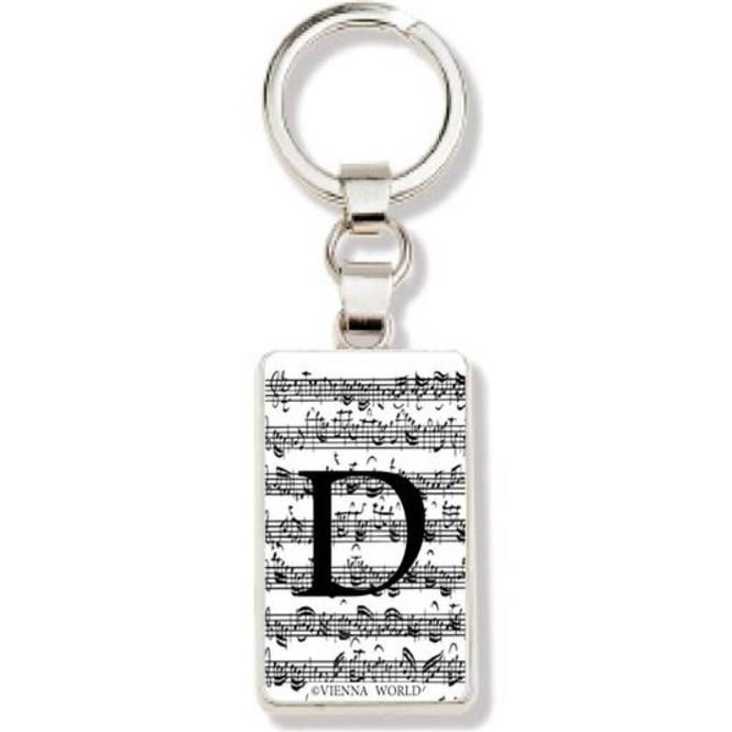 Hovedbilde Letter Keyring - D